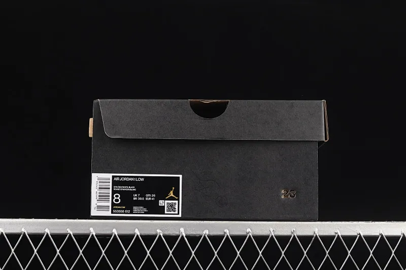 All categories Air Jordan Jordan series basketball shoes Air Jordan 1 Low G version pure original Air Jordan 1 Low AJ1 Joe 1 black red toe low-top cultural basketball shoes 553558-612